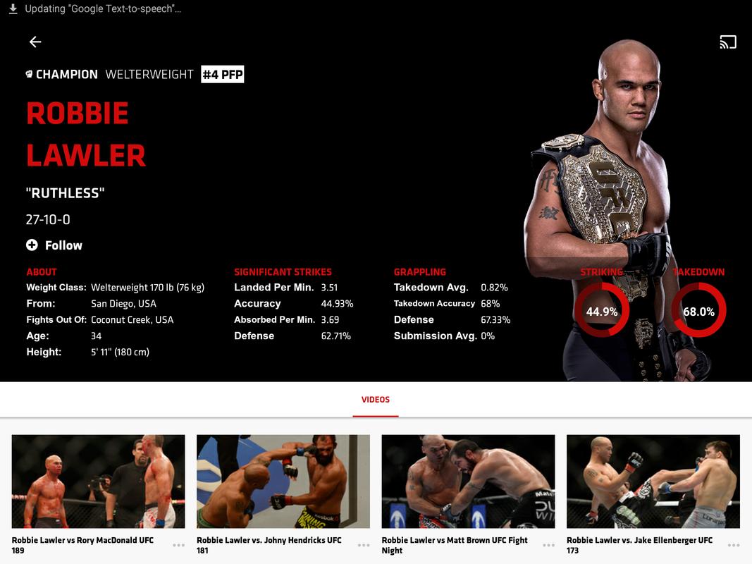 Ufc apk free download for android